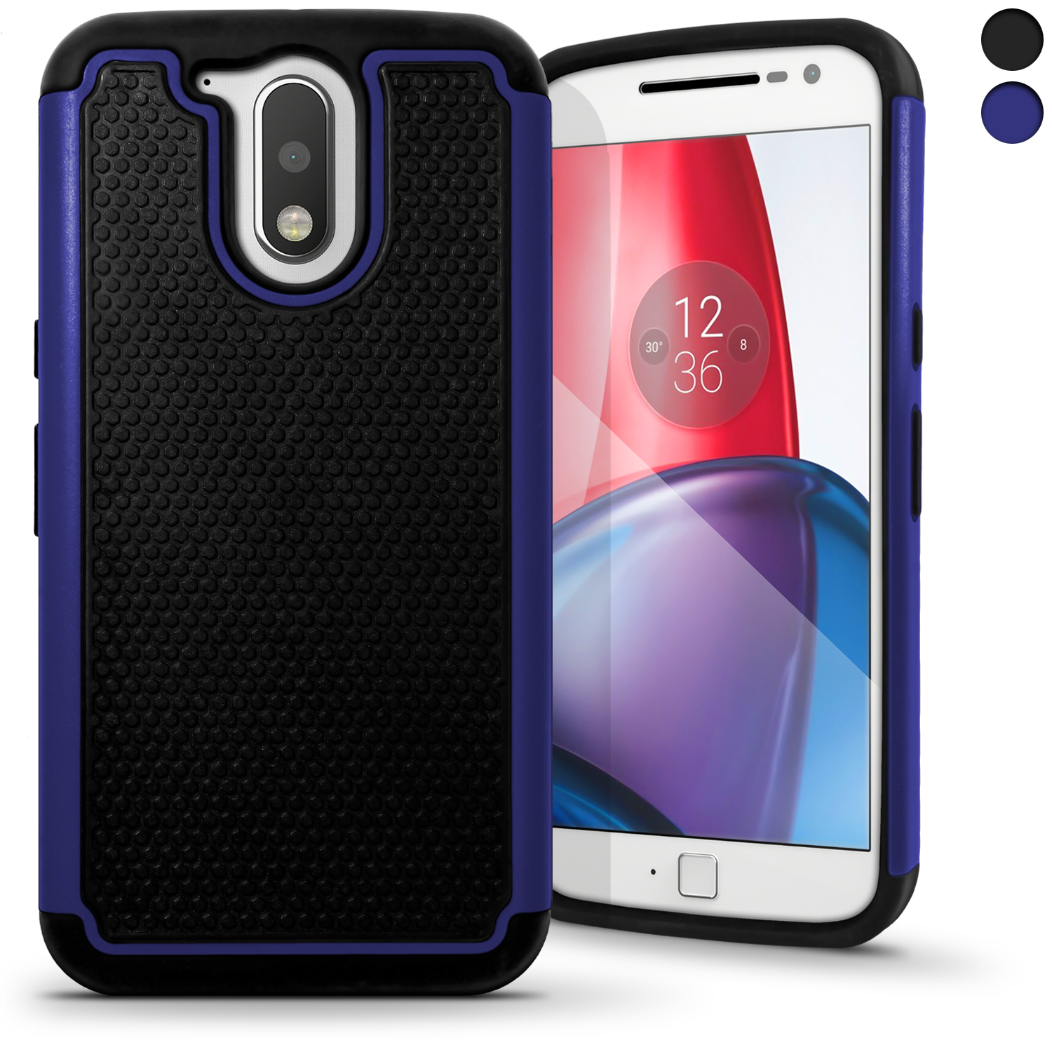 Dura Trasero Cubierta Silicona Funda Para Motorola Moto G 4 Gen XT1622